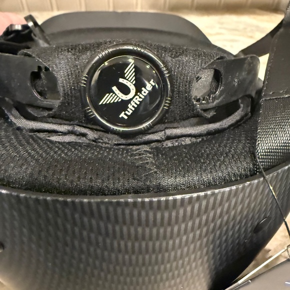 TuffRider Starter Carbon Fiber Print Horse Riding Helmet: NEW IN BOX - UNISEX main image 9
